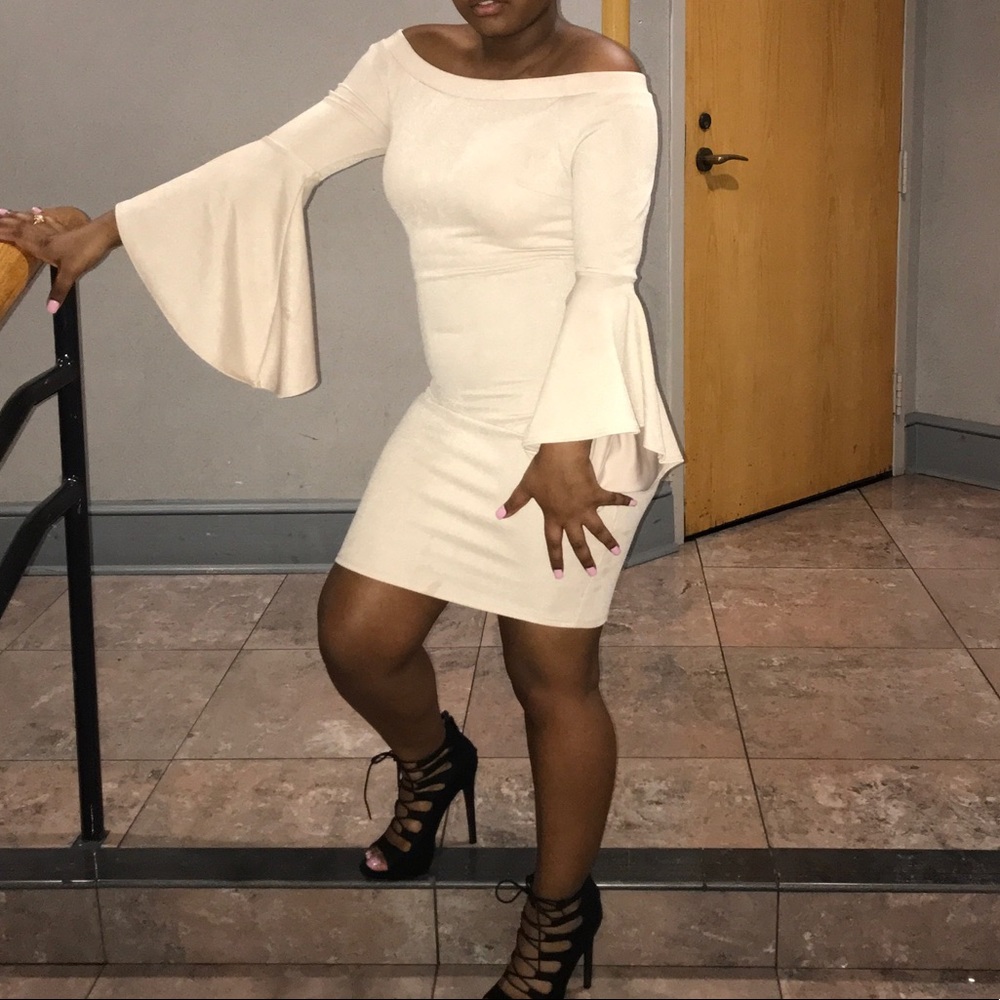 Cream dress